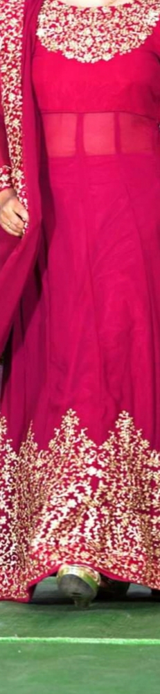 Beautiful maroon dress